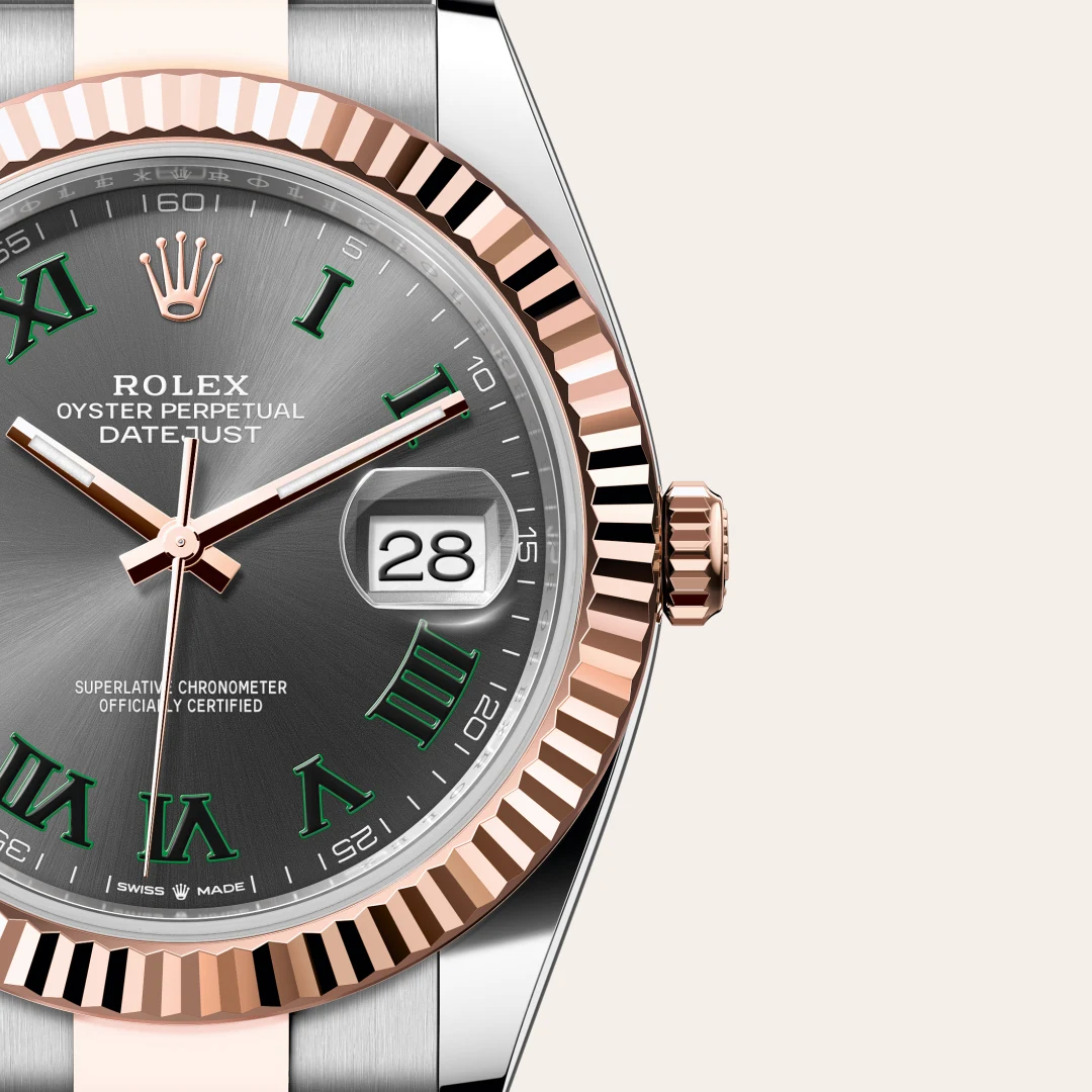 Rolex Datejust 41 in Rolesor Everose (Kombination aus Edelstahl Oystersteel und Everose-Gold), M126331-0015 – Atelier Stoess