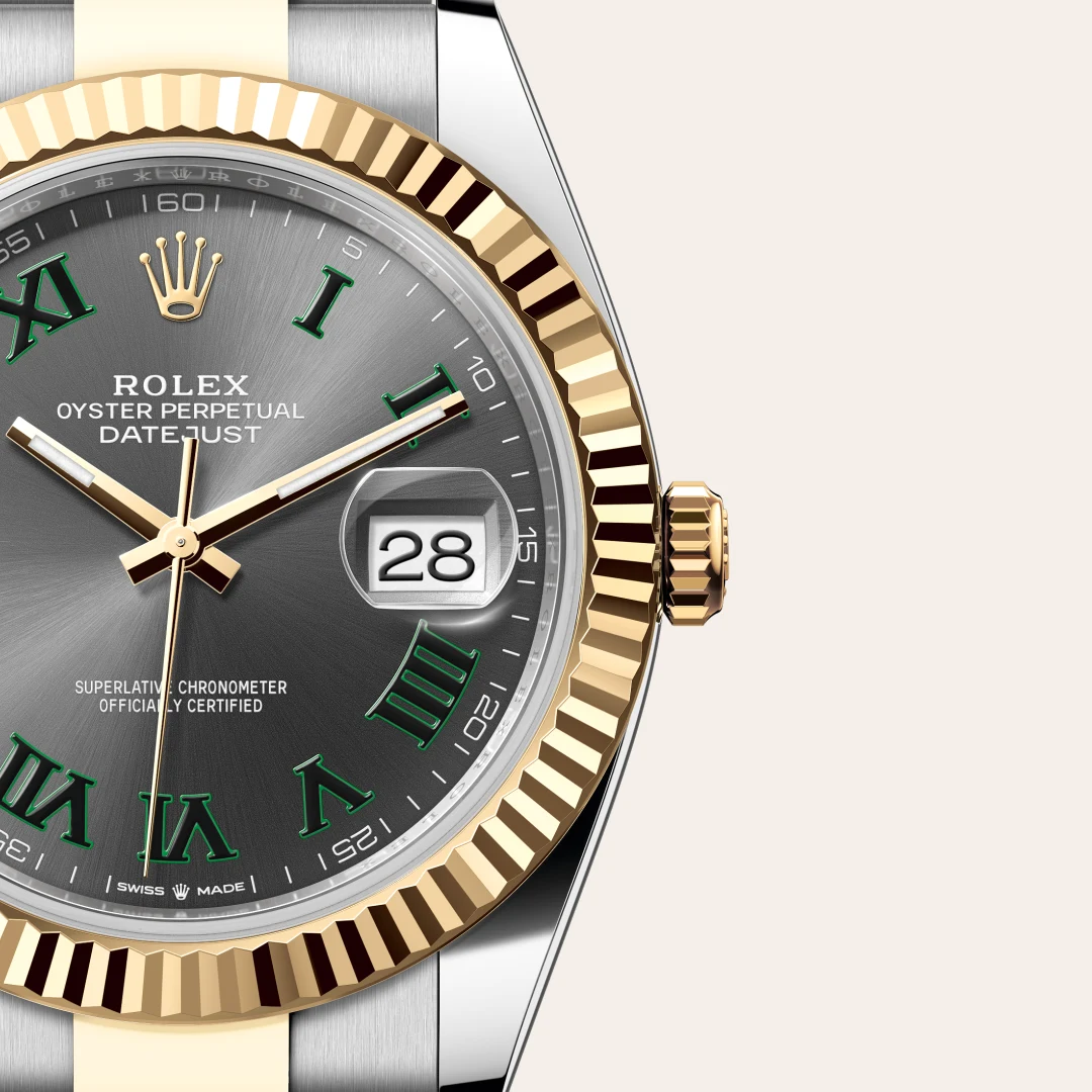 Rolex Datejust 41 in Rolesor gelb (Kombination aus Edelstahl Oystersteel und Gelbgold), M126333-0019 – Atelier Stoess