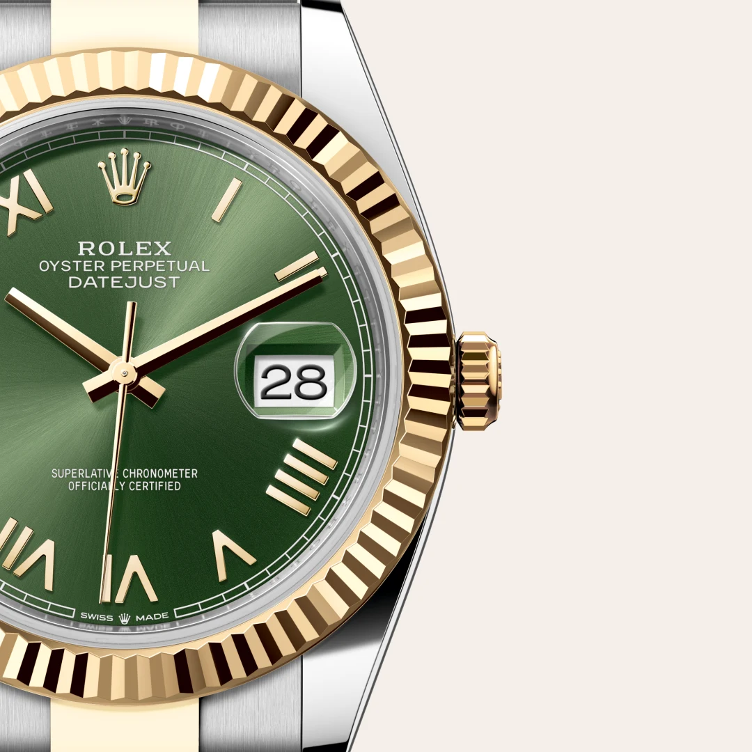 Rolex Datejust 41 in Rolesor gelb (Kombination aus Edelstahl Oystersteel und Gelbgold), M126333-0023 – Atelier Stoess