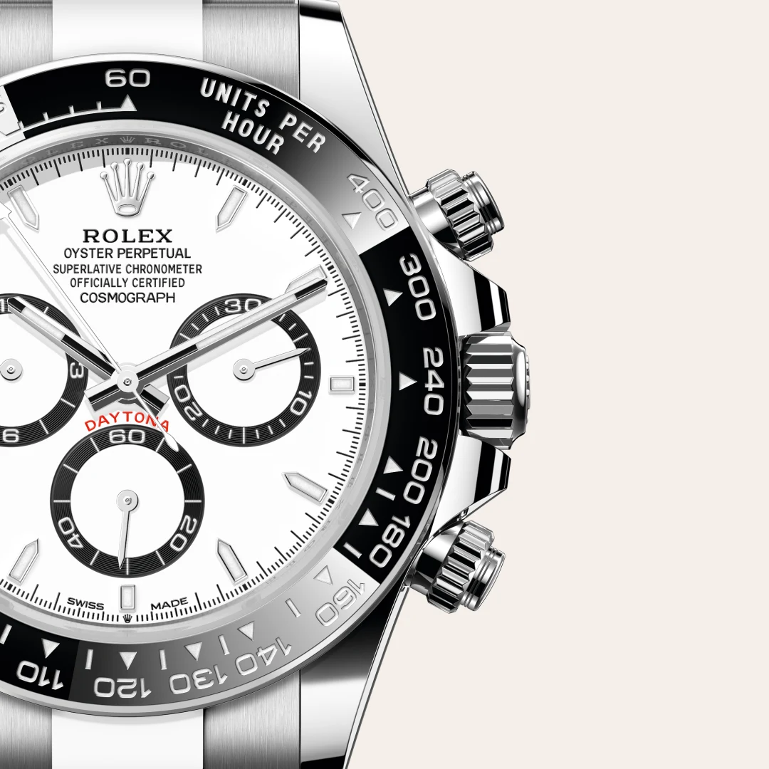 Rolex Cosmograph Daytona in Edelstahl Oystersteel, M126500LN-0001 – Atelier Stoess