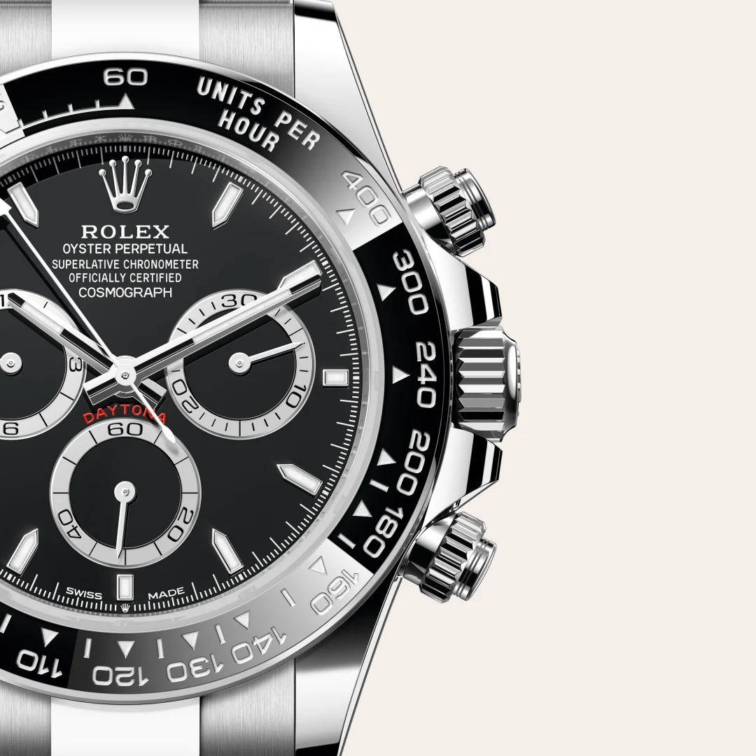Rolex Cosmograph Daytona in Edelstahl Oystersteel, M126500LN-0002 – Atelier Stoess
