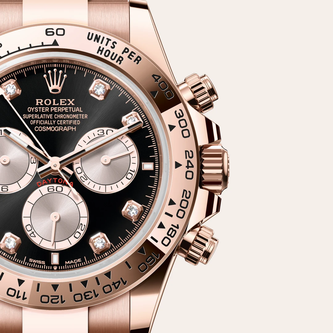 Rolex Cosmograph Daytona in 18 Karat Everose-Gold, M126505-0002 – Atelier Stoess