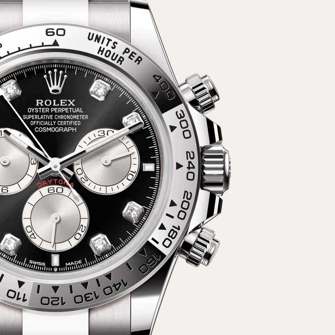 Rolex Cosmograph Daytona in 18 Karat Weißgold, M126509-0002 – Atelier Stoess