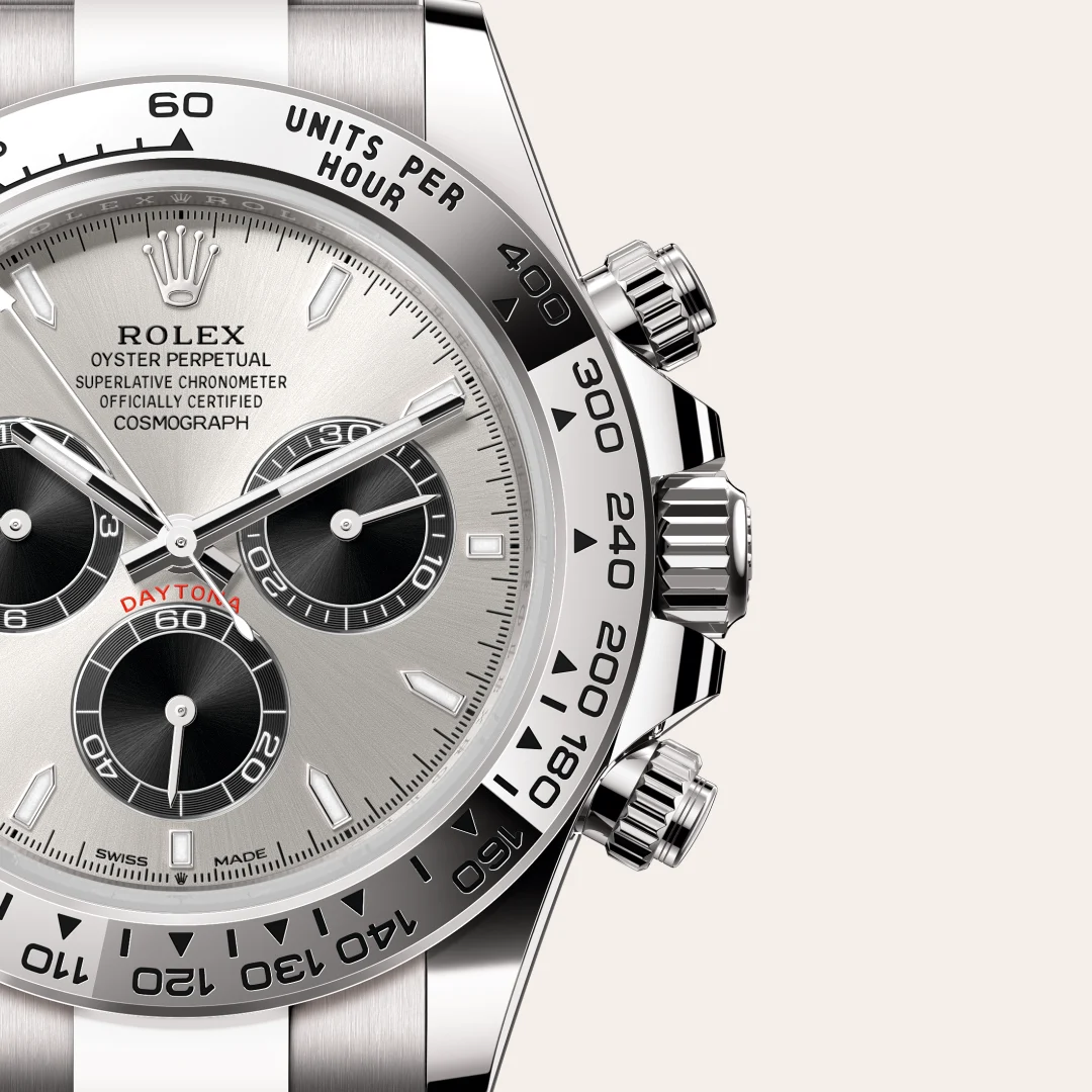 Rolex Cosmograph Daytona in 18 Karat Weißgold, M126509-0003 – Atelier Stoess