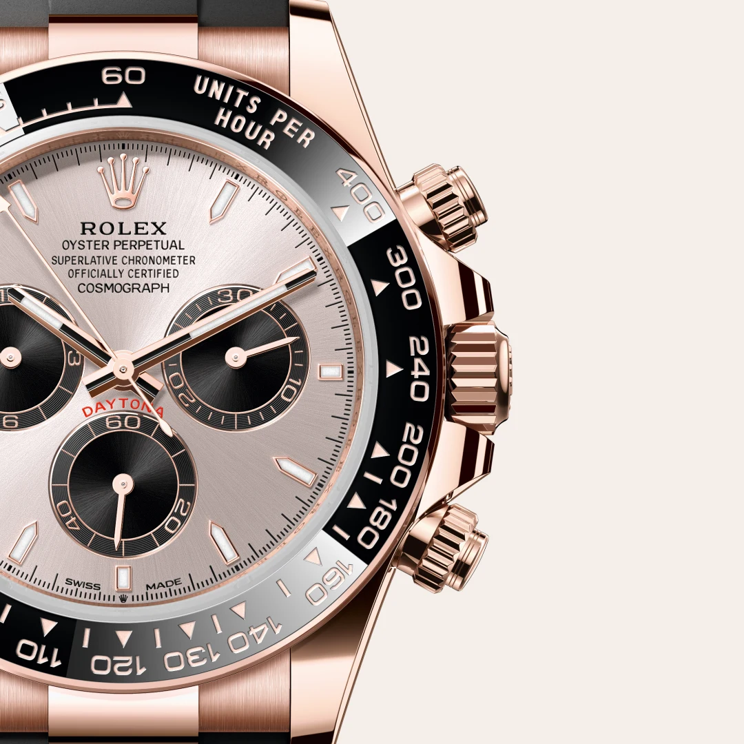Rolex Cosmograph Daytona in 18 Karat Everose-Gold, M126515LN-0006 – Atelier Stoess