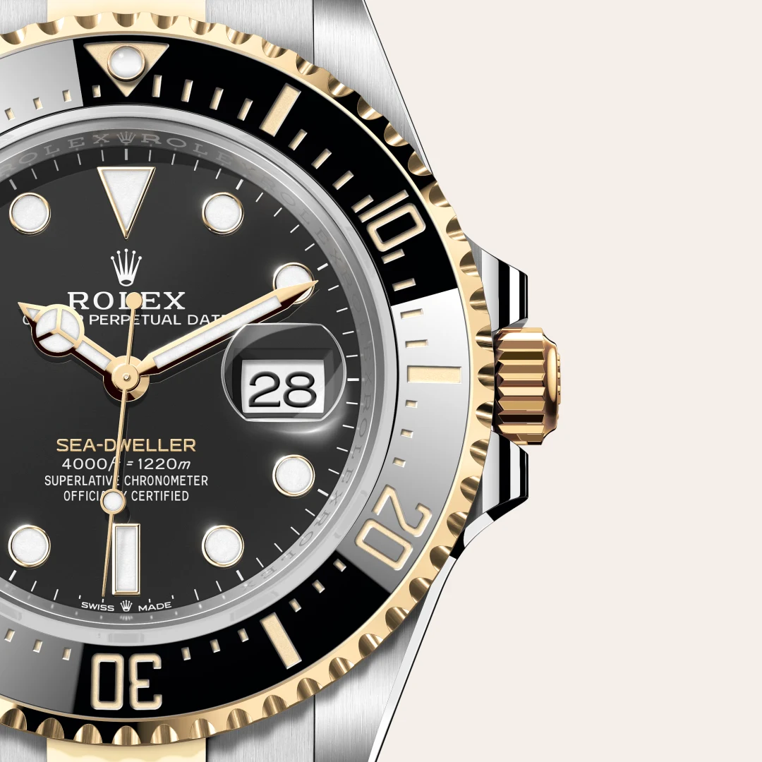 Rolex Sea-Dweller in Rolesor gelb (Kombination aus Edelstahl Oystersteel und Gelbgold), M126603-0001 – Atelier Stoess