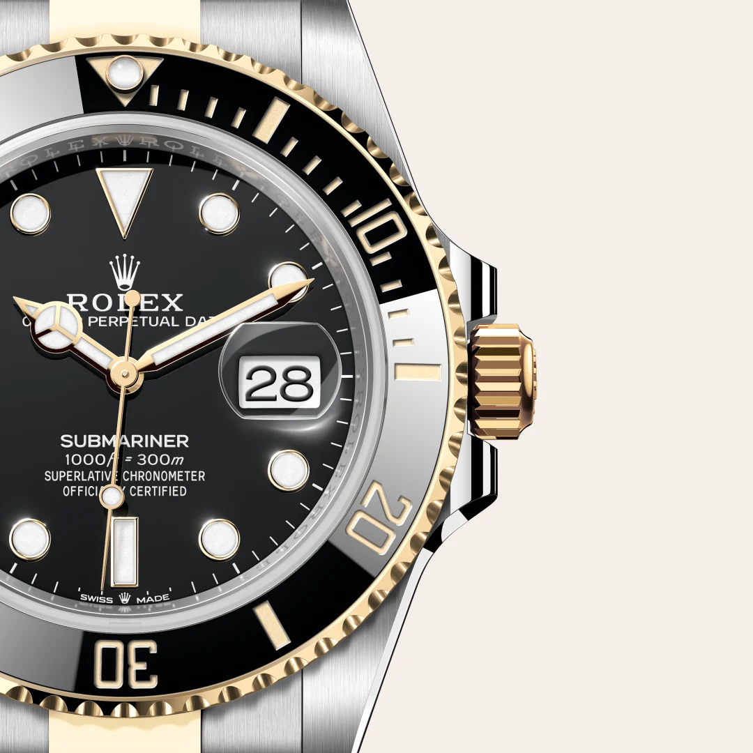 Rolex Submariner Date in Rolesor gelb (Kombination aus Edelstahl Oystersteel und Gelbgold), M126613LN-0002 – Atelier Stoess