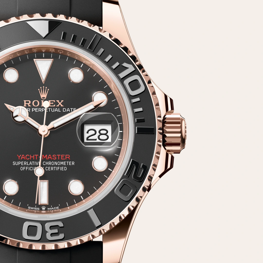 Rolex Yacht-Master 40 in 18 Karat Everose-Gold, M126655-0002 – Atelier Stoess