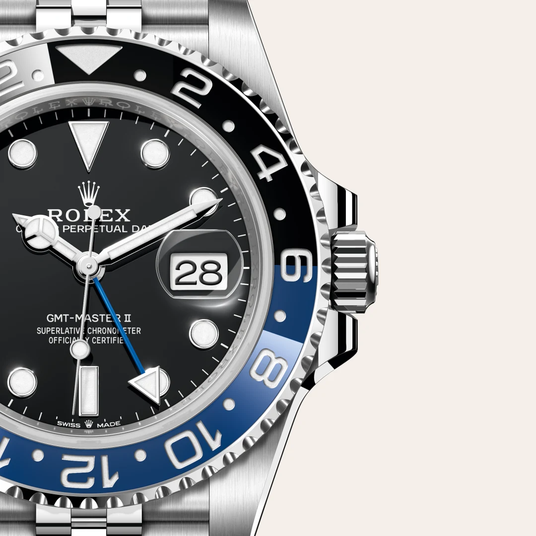 Rolex GMT-Master II in Edelstahl Oystersteel, M126710BLNR-0002 – Atelier Stoess