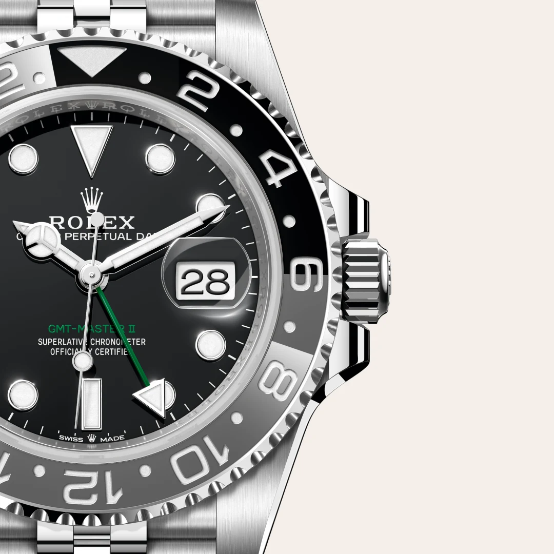 Rolex GMT-Master II in Edelstahl Oystersteel, M126710GRNR-0003 – Atelier Stoess