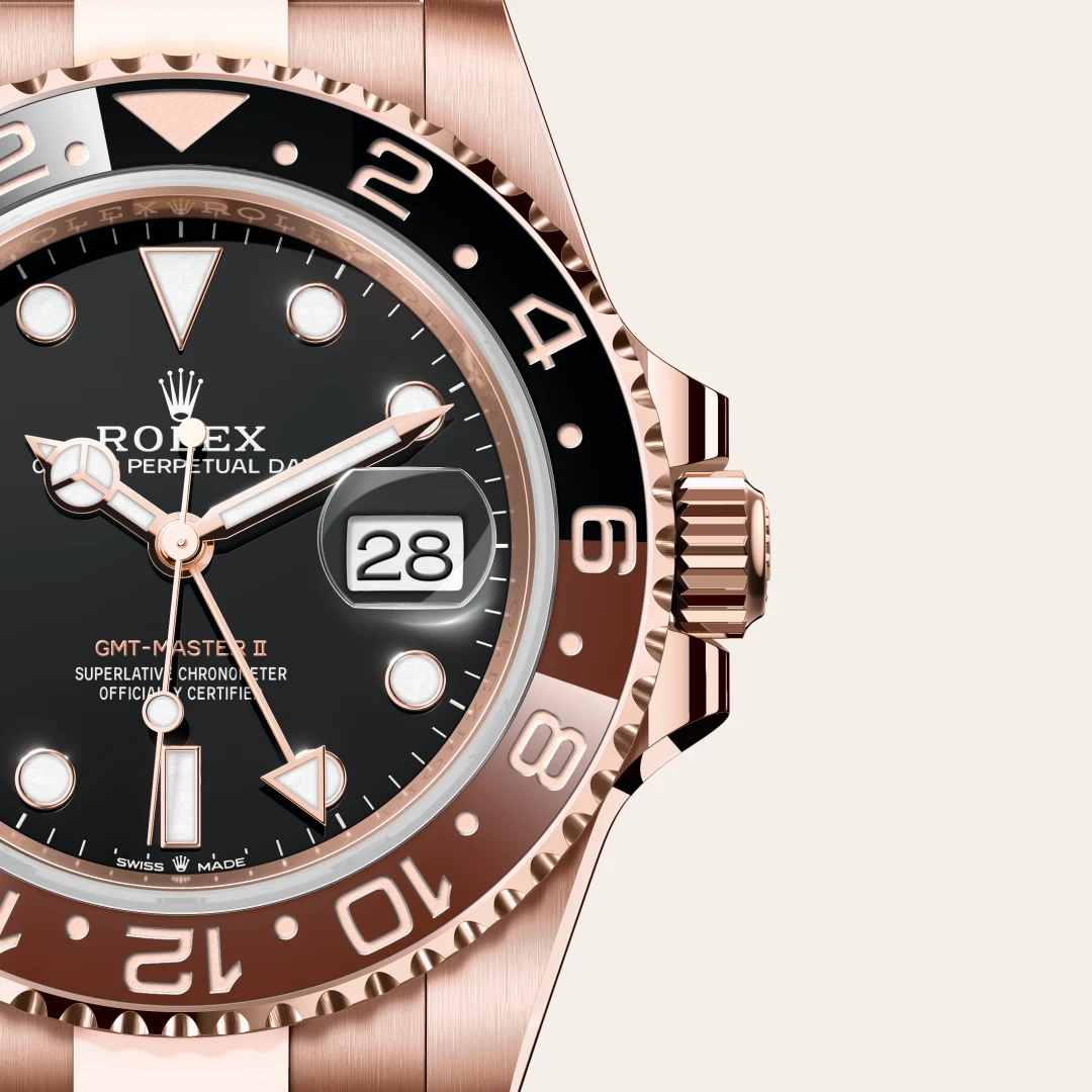 Rolex GMT-Master II in 18 Karat Everose-Gold, M126715CHNR-0001 – Atelier Stoess