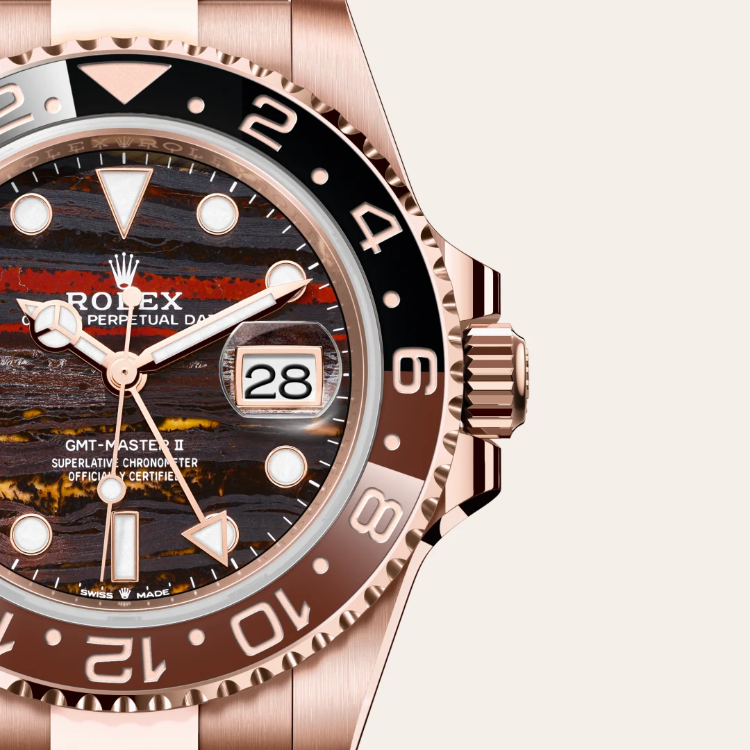 Rolex GMT-Master II in 18 Karat Everose-Gold, M126715CHNR-0002 – Atelier Stoess