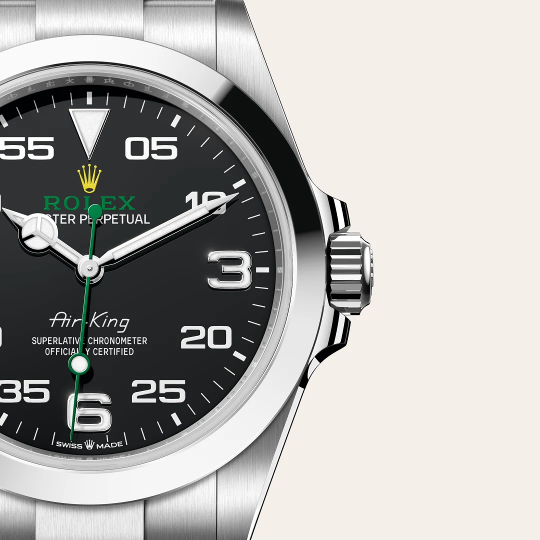 Rolex Air-King in Edelstahl Oystersteel, M126900-0001 – Atelier Stoess