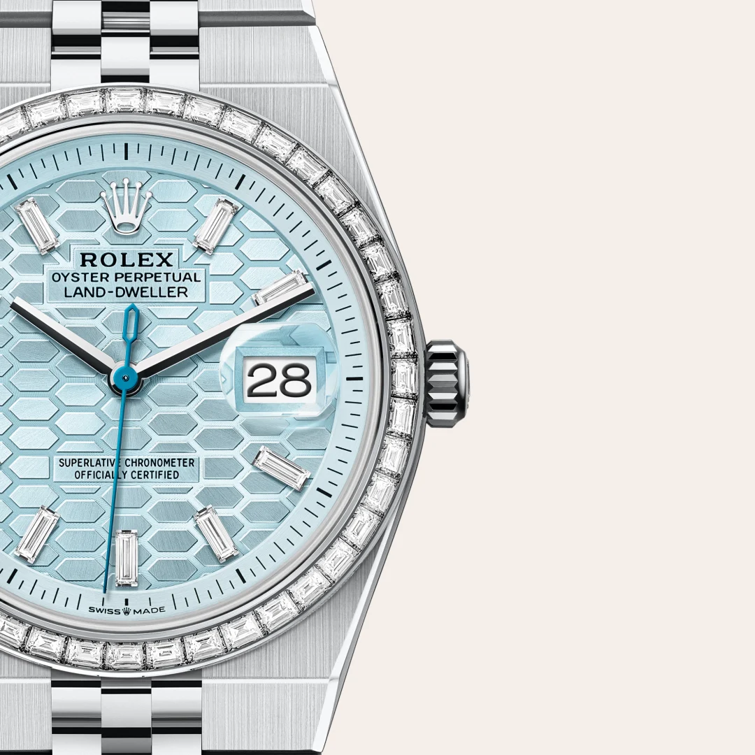 Rolex Land-Dweller 36 in Platin, M127286TBR-0001 – Atelier Stoess