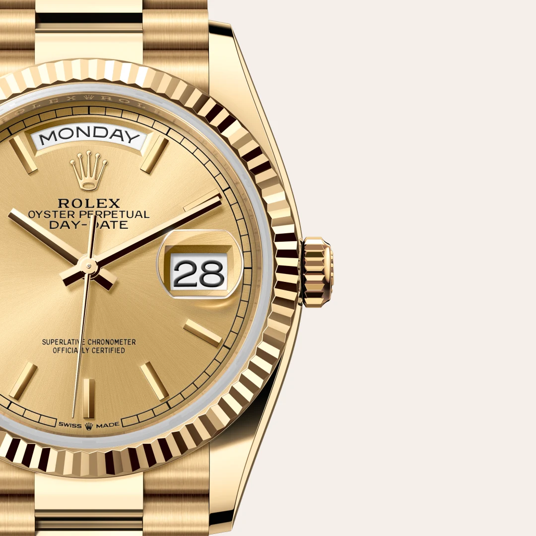Rolex Day-Date 36 in 18 Karat Gelbgold, M128238-0045 – Atelier Stoess