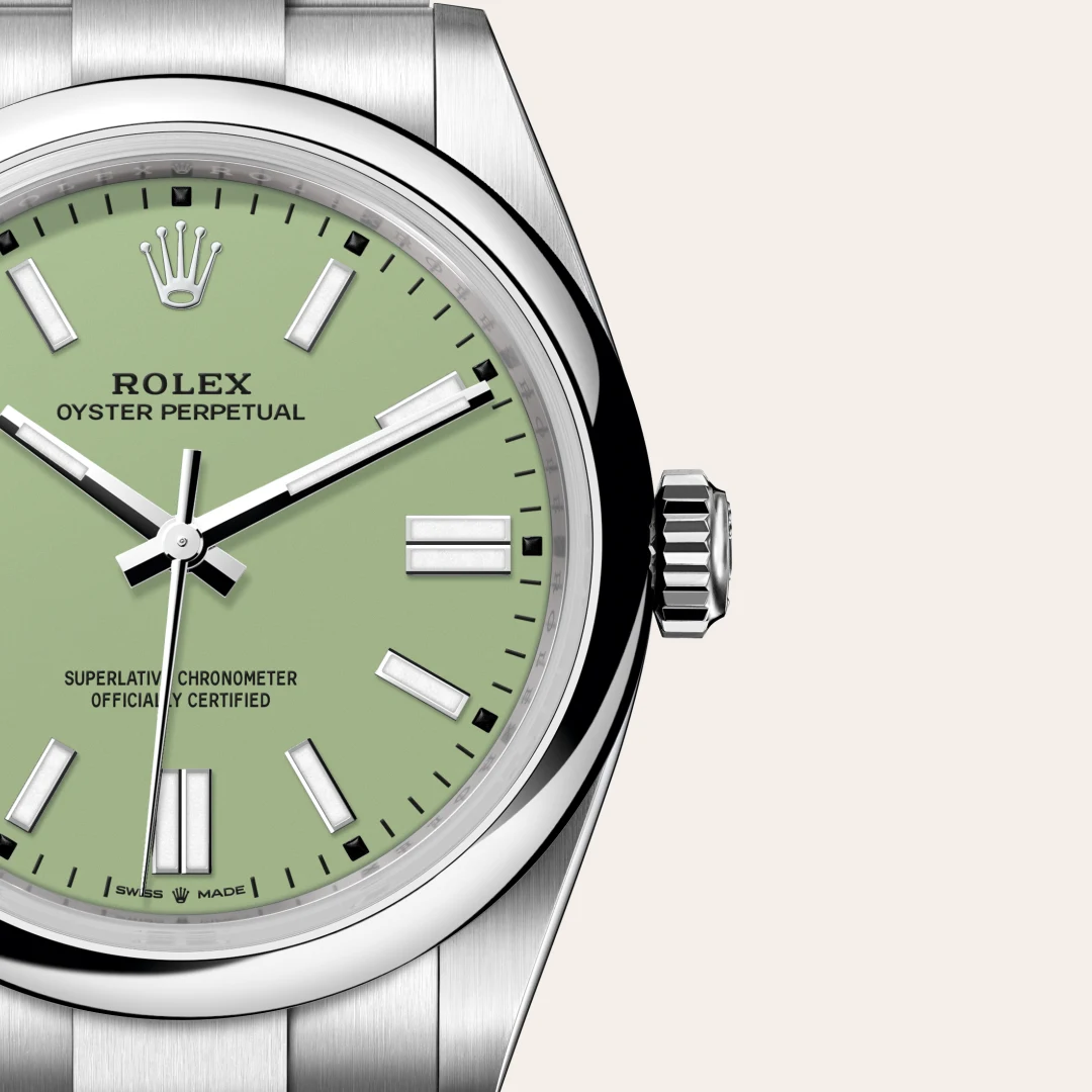 Rolex Oyster Perpetual 41 in Edelstahl Oystersteel, M134300-0006 – Atelier Stoess