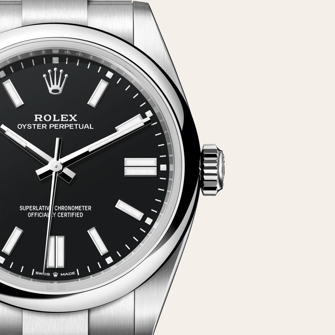 Rolex Oyster Perpetual 41 in Edelstahl Oystersteel, M134300-0008 – Atelier Stoess