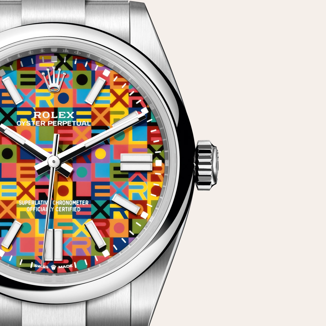Rolex Oyster Perpetual 41 in Edelstahl Oystersteel, M134300-0010 – Atelier Stoess