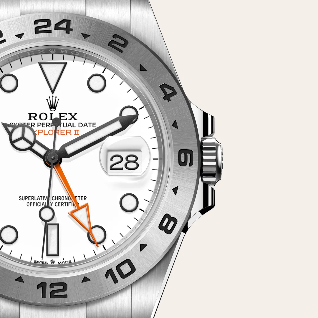 Rolex Explorer II in Edelstahl Oystersteel, M226570-0001 – Atelier Stoess