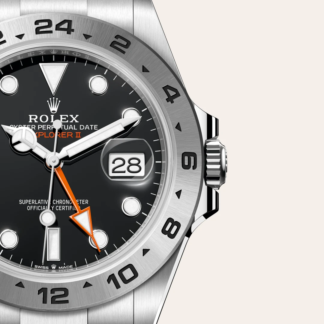 Rolex Explorer II in Edelstahl Oystersteel, M226570-0002 – Atelier Stoess