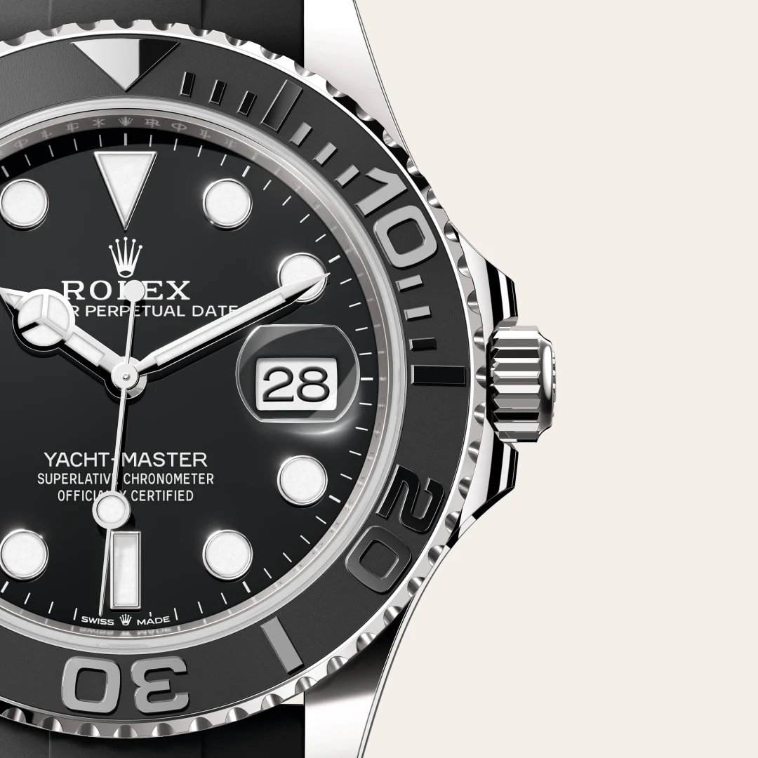 Rolex Yacht-Master 42 in 18 Karat Weißgold, M226659-0002 – Atelier Stoess