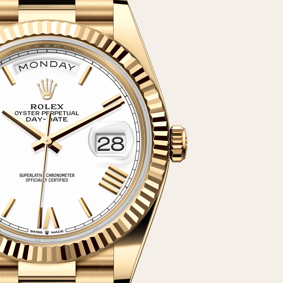 Rolex Day-Date 40 in 18 Karat Gelbgold, M228238-0042 – Atelier Stoess