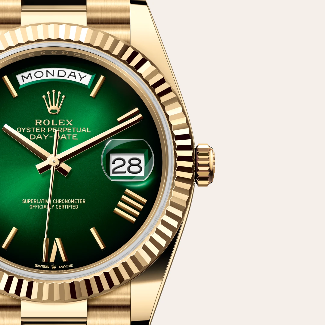 Rolex Day-Date 40 in 18 Karat Gelbgold, M228238-0069 – Atelier Stoess