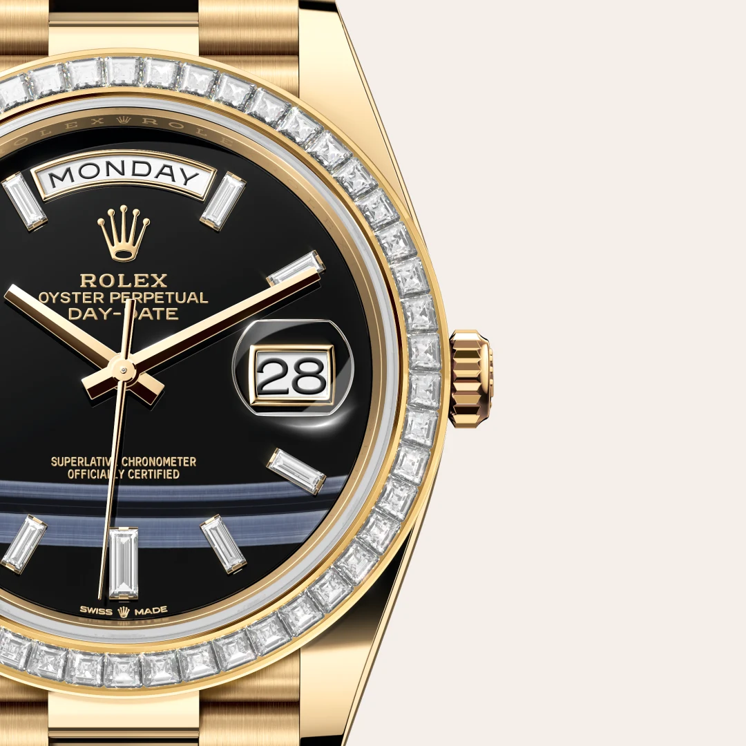 Rolex Day-Date 40 in 18 Karat Gelbgold, M228398TBR-0038 – Atelier Stoess