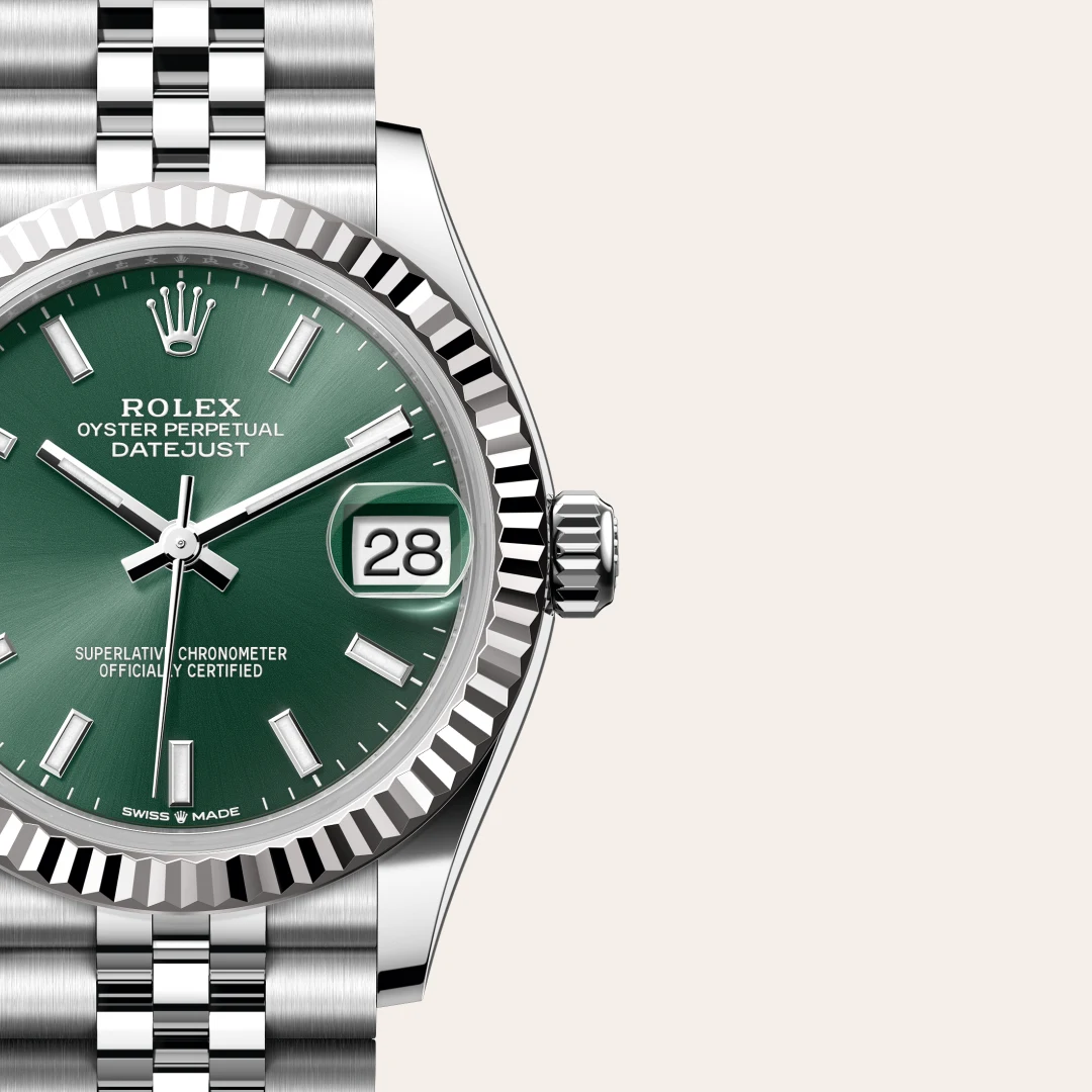 Rolex Datejust 31 in Rolesor weiß (Kombination aus Edelstahl Oystersteel und Weißgold), M278274-0018 – Atelier Stoess