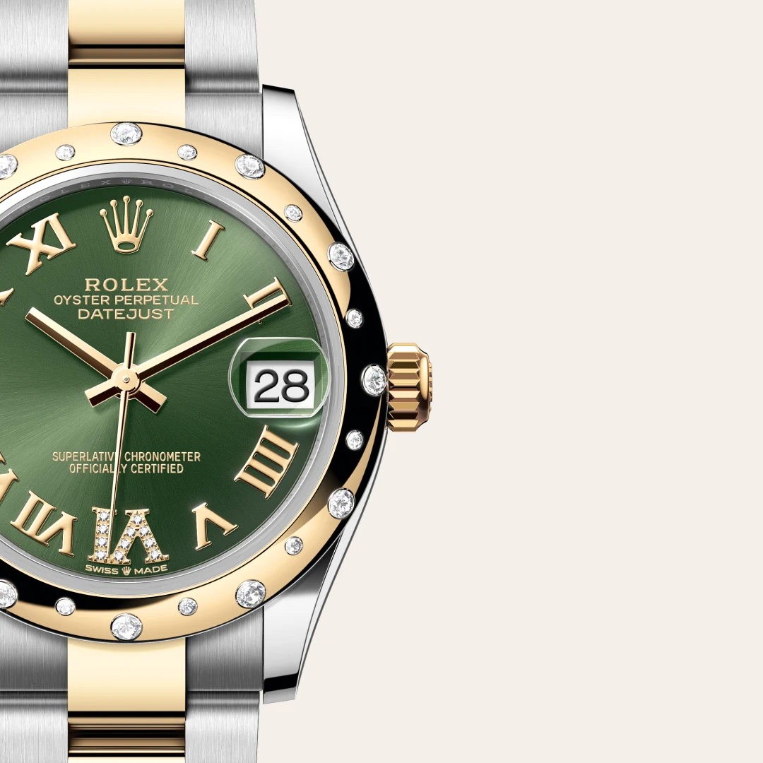 Rolex Datejust 31 in Rolesor gelb (Kombination aus Edelstahl Oystersteel und Gelbgold), M278343RBR-0015 – Atelier Stoess