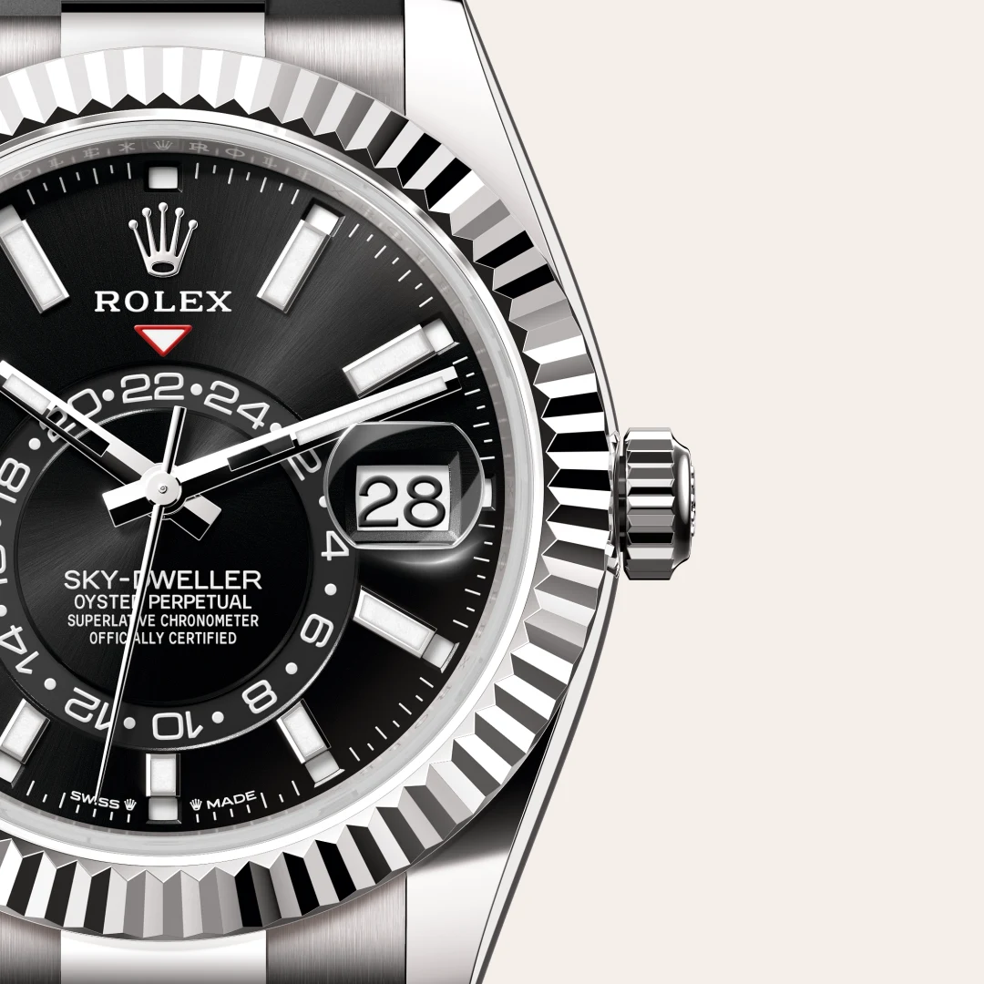 Rolex Sky-Dweller in 18 Karat Weißgold, M336239-0002 – Atelier Stoess