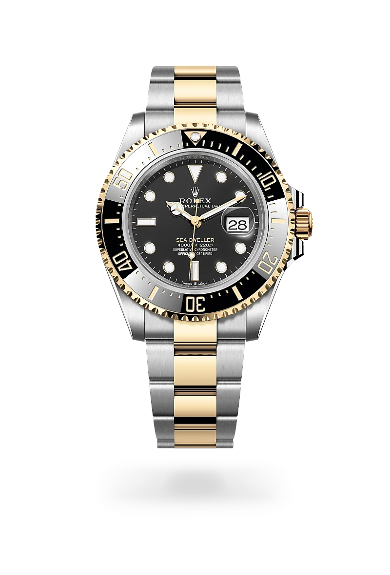 Rolex Sea-Dweller in Rolesor gelb (Kombination aus Edelstahl Oystersteel und Gelbgold), M126603-0001 – Atelier Stoess