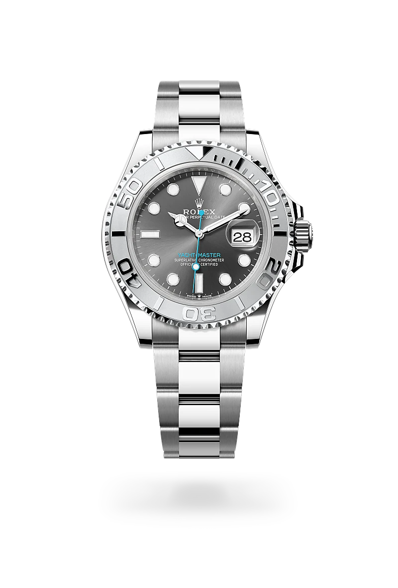 Rolex Yacht-Master 40 in Rolesium (Kombination aus Edelstahl Oystersteel und Platin), M126622-0001 – Atelier Stoess