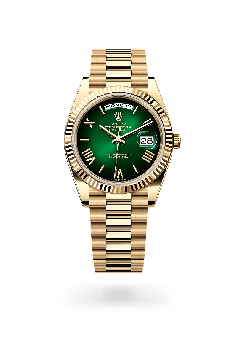 Rolex Day-Date 40 in 18 Karat Gelbgold, M228238-0069 – Atelier Stoess